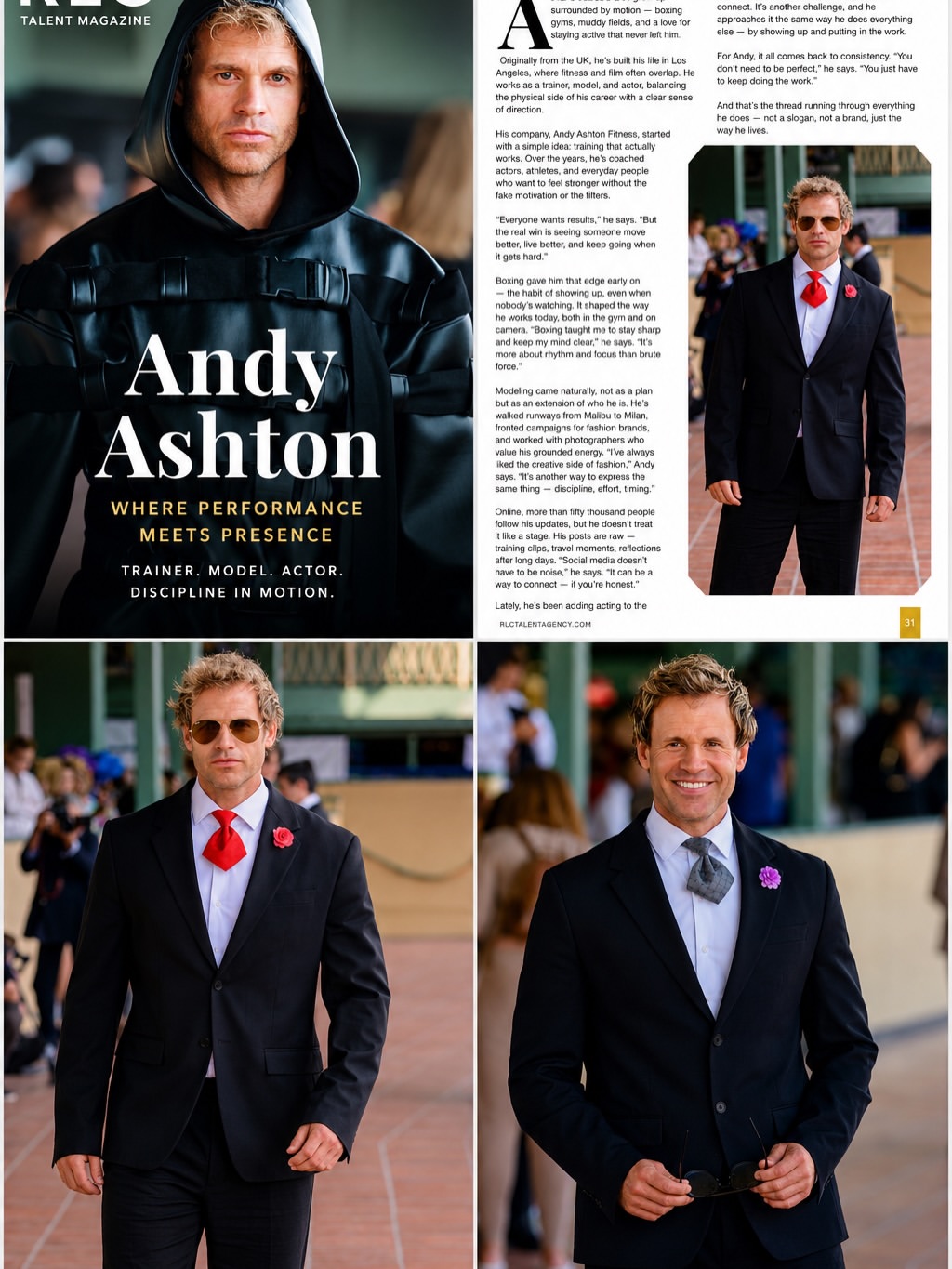 RLC Talent Magazine — Editorial Feature